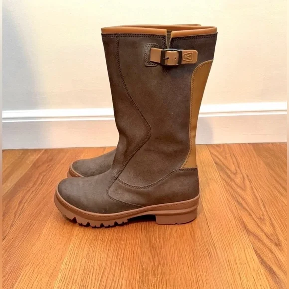 KEEN Willamette Waxed Suede Boots W8 - never worn! - Picture 2 of 13
